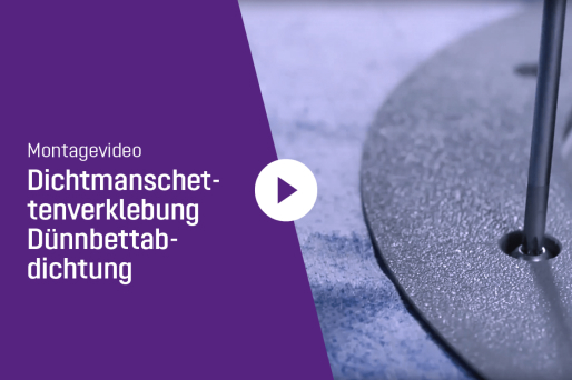 Film przedstawiający klejenie mankietów uszczelniających w systemie uszczelniania cienkowarstwowego