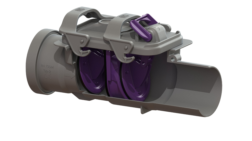 Małe zawory przeciwzalewowe Staufix DN 50 i Staufix DN 70 są zgodne z typem 2 normy PN-EN 13564.  Małe zawory przeciwzalewowe Staufix DN 50 i Staufix DN 70 są zgodne z typem 2 normy PN-EN 13564.