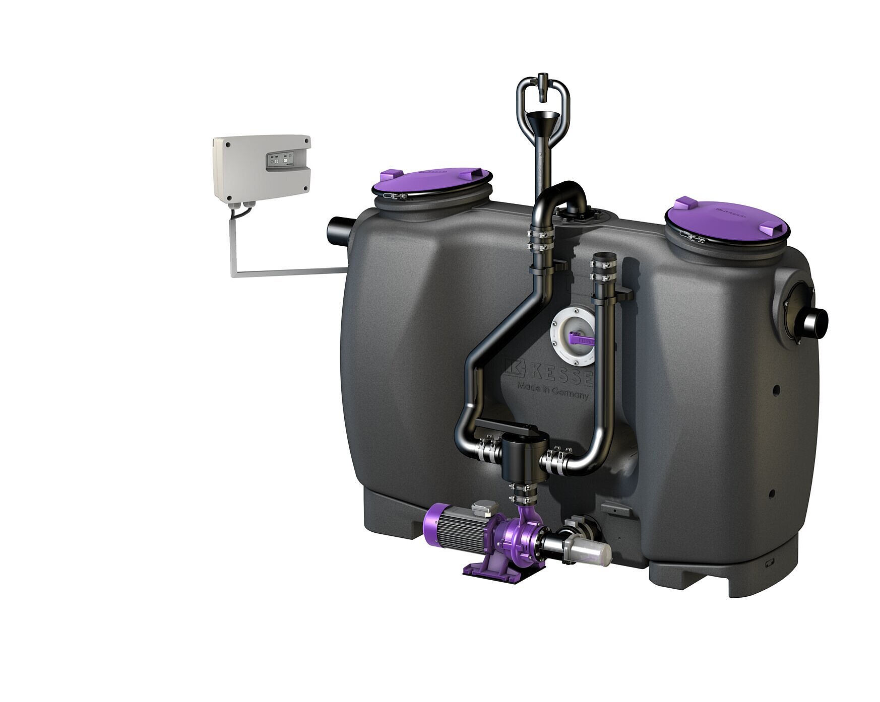 Separator tłuszczu EasyClean free Mix & Pump