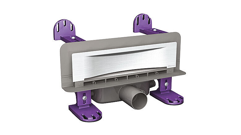 Odpływ ścienny Scada z pokrywą Wave Odpływ ścienny Scada z pokrywą Wave