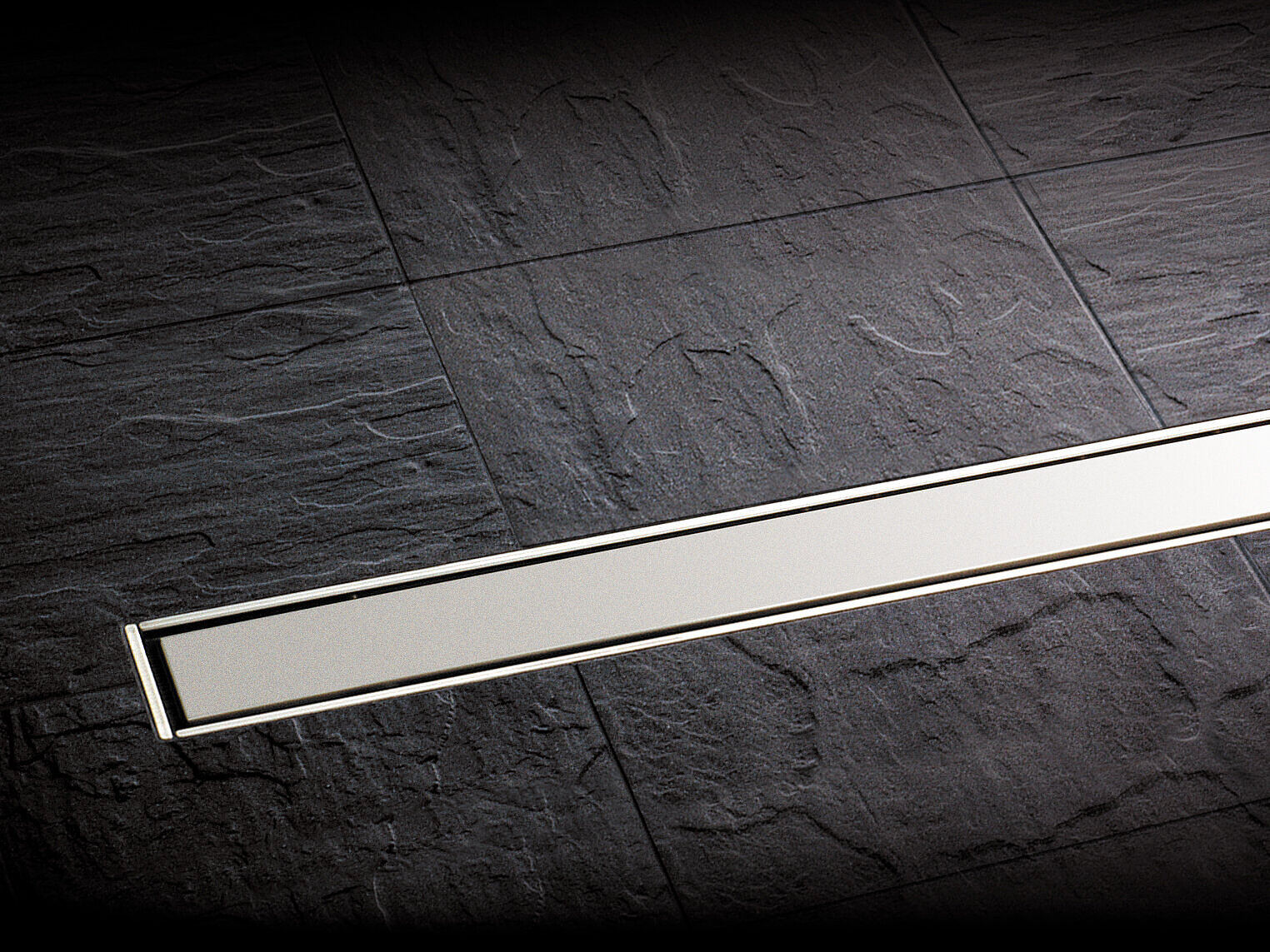 Przedstawienie zabudowy odpływu prysznicowego liniowego Linearis Compact Przedstawienie zabudowy odpływu prysznicowego liniowego Linearis Compact