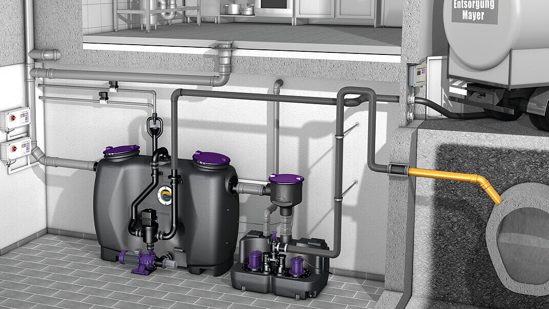 Separator tłuszczu EasyClean free Separator tłuszczu EasyClean free