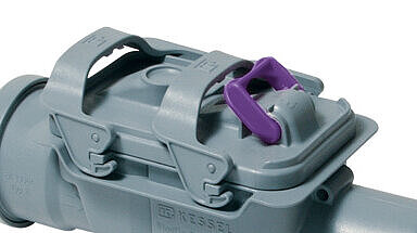 Szybka konserwacja bez użycia narzędzi dzięki zamknięciu szybkozaciskowemu Szybka konserwacja bez użycia narzędzi dzięki zamknięciu szybkozaciskowemu